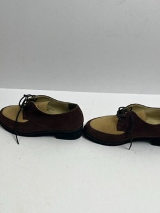 Vintage Newport News Two-Tone Suede Oxford Shoes 6M main image 7